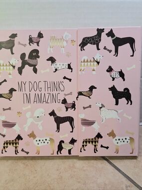 Chasing Baxter 2018 Lula Bijoux My Dog Thinks Im Amazing Trifold Sticky Note Set